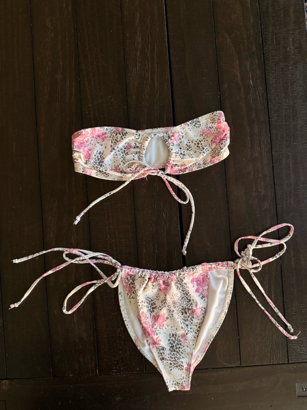 Motel Racola Jungle Flower Bikini Set
